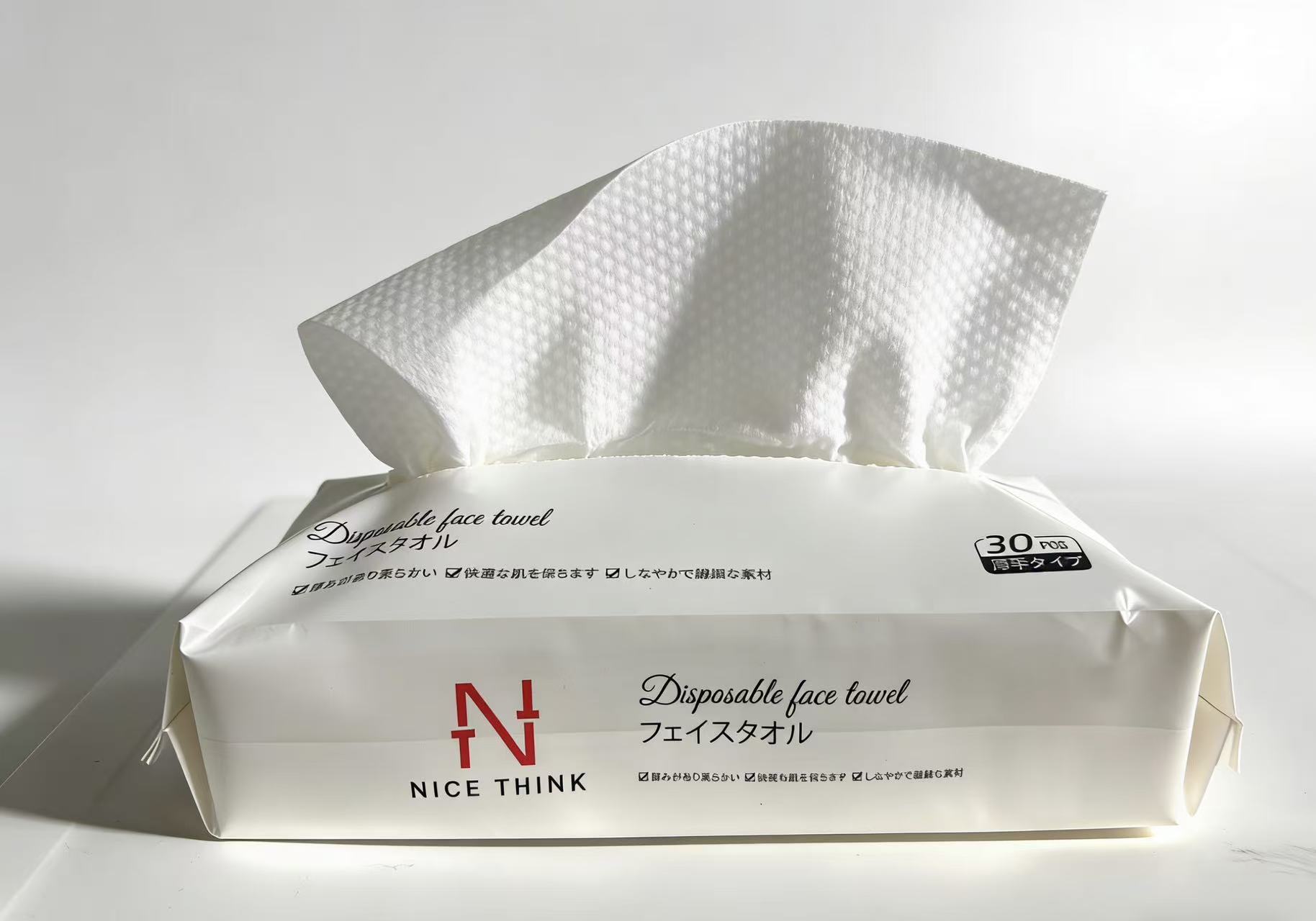 【Nice Think】フェイスタオル 30枚入り 3パックセット